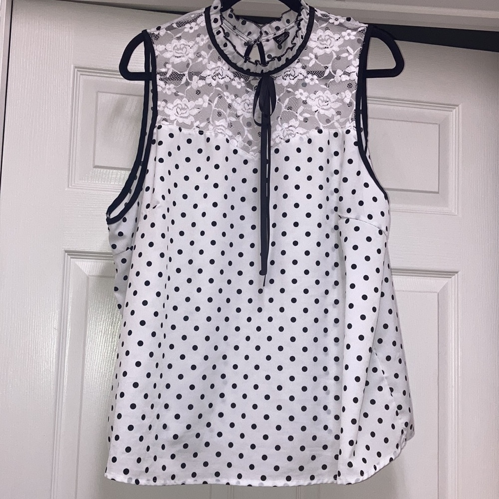Shein Polka dot Top